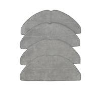 4 Pack Microfiber Mop Cloth Replacement Pads,Compatible for Eufy,G50 Hybrid L60 Robot Vacuum Accessories Grey(4pcs)