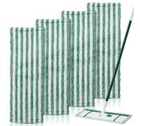 4 Pack Microfiber Mop Heads for Libman Microfiber Floor Mop, Replacement Mop Pads for libman mop head replacement, Reusable & Washable Pads for Multi-Surface Floors, Wet & Dry Cleaning Pad