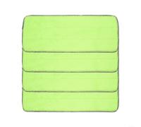 4 Pack Microfiber Mop Pads Compatible with for libman and Rinse n Wring Mop Bucket, 325 x 13 cm Washable Refills for Kitchen, Living Room, Corridor Cleaning(4 PACK)