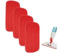 4 Pack Microfiber Reusable Replacement Mop Refill Mop Pads Compatile with OXO Good Grips Spray Mop,Dry ＆ Wet Mopping Cloth Refills for Floor Cleaning (Mop is Not Included) (4 Pack)