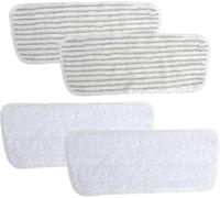 4 Pack Microfibre Mop Cloth Refill Cover Steam Plus Xxl Replacement Pads Chenille Striped