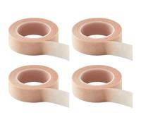 4 Pack Micropore Tape,1.25cm x 9.14m Micropore Surgical Tape,Adhesive Elastoplast Tape,Breathable Medical Tape for Skin Wound Dressings Eyelash Extension Injuries Swelling Sports Gauze Bandages