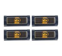 4-Pack Mini Level with Base Leveling Tool 4pcs Plastic Metal 4-Pack Mini Suitable for Home Making Hands-Free Leveling Effortless Versatile Use Good for Various (Yellow)