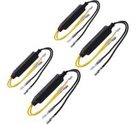 4 Pack Motorcycle LED Turn Signal Error Cancel Resistor Fix Flashing Dashboard Warning Light Easy Installation Motorcycle Turn Wiring Resistors