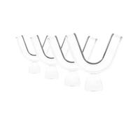 4 Pack Mouth Guard for Teeth Grinding or whitening Stops Bruxism, Reusable Mouth Guards for Adults & KidsTeeth Whitening Mouth Trays Mould Guards Moldable Thermoforming Dental Care Decor Bleaching