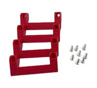 4 Pack Multi Functional Tool Storage Rack Tape Measure Hanger Power Organizers for Home or Professional Environment Wall Mounted Organizers