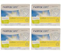 (4 PACK) - Natracare - Org Non Applicator Tampons Reg | 20pieces | 4 PACK BUNDLE