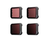 4-Pack ND Filter Kit for DJI Flip Drone Camera - ND8/ND16/ND32/ND64 Light Reduction Lens Set, Multi-Coated Glass, Compatible with Lens Cover（Option C）