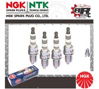 4 Pack NEW GENUINE NGK IRIDIUM IX SPARK PLUGS BKR7EIX Stock No. 2667 Trade Price