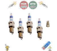 4 Pack NEW GENUINE NGK LASERLINE LPG SPARK PLUGS LPG2 Stock No. 1497 Trade Price