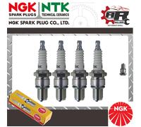 4 Pack NEW GENUINE NGK Replacement SPARK PLUGS BP2ES Stock No. 3467 Trade Price