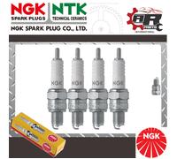 4 Pack NEW GENUINE NGK Replacement SPARK PLUGS C6HSA Stock No. 3228 Trade Price