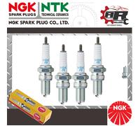 4 Pack NEW GENUINE NGK Replacement SPARK PLUGS DR9EA Stock No. 3437 Trade Price