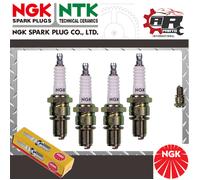 4 Pack Ngk Racing Bougies Dallumages Authentiques R6252e-105 Stock No. 2396
