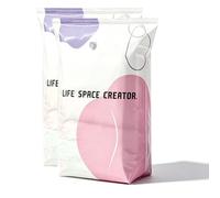 4 Pack No-Pump 3D Vacuum Storage Bags - Better Life Space Creator, Large Size Storage Solution, Protect Clothes from Moisture & Dust, Ideal for Bedding, Seasonal Gear & Travel (4, L(39''×31''×15"))