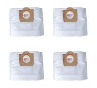 4-Pack Non-Woven Vacuum Bags for Karcher NT20 13x10.5cm | 2-ply robust material, tear-resistant, captures fine dust, for ideal for and dry cleaning sessions