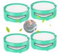 4 Pack Odor Neutralizer Cartridge for Shark, Odor Neutralizer Replacement for Shark Vacuum Cleaner Compatible with Shark Vacuum Models IZ400UKT IZ400UK IZ420UKT NZ860UKT NZ860UK