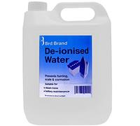 4 Pack of Bird Brand 5 Litre De-Ionised, Demineralised Water, Non Distilled Natural Water
