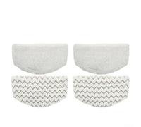 4 Pack of Compatible Mop Cloth Pads for Bissell For PowerFresh Mop 1940 Series, Microfiber Pads with Scrubbing Strips for Deep Cleaning