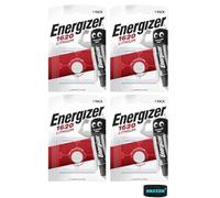 4 Pack of EnergizerCell CR1620 3V Lithium Coin Battery Button Battery, Use for Car Keys, Van Key Fobs, Scales, Toys, LED lights, etc.