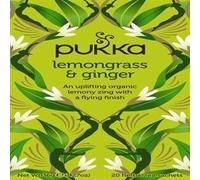 4 Pack of Gluten Free Pukka Herbs Lemongrass & Ginger 20 Bag