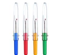 GCS 4 Pack of Sewing Snips Thread Cutter Sewing Scissors Seam Ripper, Sewing Stitch Thread Unpicker with Plastic Handle and Cover