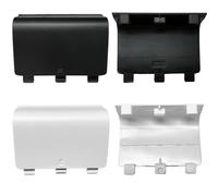 4 Pack One Controller Battery Back Cover for Xbox One, One S, One X Controller [NOT for Xbox SeriesS/X],Replacement Battery Back Shell Covers Compatible with Xbox One/One S/One X Controllers (Black