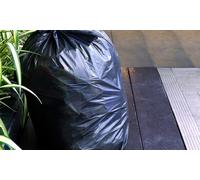 4 Pack or 8 Pack Tidyz Refuse Sacks Bin Bags: Black 50L 8 Pack