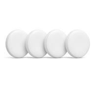 4 Pack Oscanna 2025 Smart GPS tracker Tag compatible with Apple Findmy IOS Only (4 Pack White Tag Only)