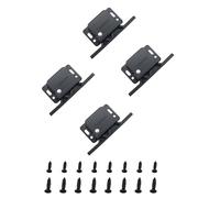 4 Pack OWACH Grabber Catch 5lbs RV Drawer Latch (CL-308) for RV Motorhome Trailer Camper Marine Boat Cabinet Door Replacement Southco C3-805 (5 Lbs, Black, 4 Pack)