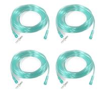 4 Pack Oxygen Tubing - Each Length 16.4 Feet - Premium Green Crush Resistant Oxygen Tubes