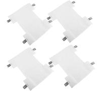 4 Pack Pads for Shark Replacement Washable Microfiber HV300 Series Pad for Shark Dust-Away, Rocket, Rotator, Navigator Lift-Away Pro Vacuum, Ultra Light Stick Vacuum Cleaner - Replace Part # P200W