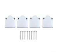 4-Pack Pantry Door Switch for Cupboard & Cabinet Lighting - White Electrical Reed Switch, 2A 250V, UL94V2 Rated, 100,000-Cycle Life
