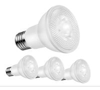 4-Pack Par20 Led Bulb Dimmable Cold White,9w E27 Base Spot Light,720LM,35000 Hours Life time,AC220V 240V 6000K