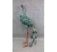 4 Pack - Peacock Garden Statue, 23.5 In. High - 30358