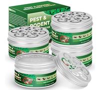 4 Pack Peppermint Oil to Repel Wasp & Bee, Natural Carpenter Bee Repellent for Yellow Jackets, Hornets, Mud Wasps Deterrent for Indoor Outdoor Patio Garden Porch, Pet and Human Safe