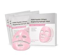 4-Pack Peptide Collagen Lifting Glow Hydrogel Face Masks, PDRN Pink Collagen Gel Face Mask, PDRN Mask Glass Glow Face Mask, Soothing & Moisturizing Jelly Face Mask | Facial Mask Korean Skincare