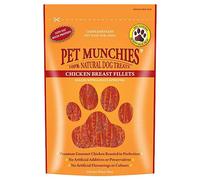 (4 Pack) Pet Munchies - Chicken Breast Fillets 100g