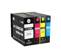 4 Pack PGI-2500XL Compatible Ink Cartridge For Canon MAXIFY IB4050 | Fits MB5050, MB5350, MB5150, MB5155, MB5455; Includes 4 Cartridges