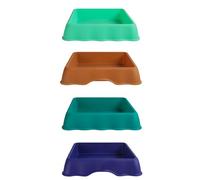 4-Pack Play Trays for Kids - Versatile Trays for Sand, Water, Sensory Activities & More, Safe, Easy to Use, Perfect for Indoor & Outdoor Fun, Ideal for Messy Play & Tuff Tray Play