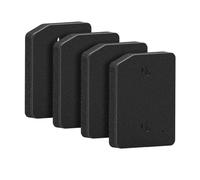 4 Pack Plinth Filter，Compatible For Miele，T1 Dryer, 9164761 Heat Pump Tumble Dryer Filter Toe-Kick Lint Filter Foam Sponge