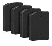 4 Pack Plinth Filter for Mi-ele T1 Dryer, 9164761 Heat Pump Tumble Dryer Filter Toe-Kick Lint Filter Foam Sponge