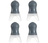 4-Pack Pressure Relief Ear Plugs - for Air Travel & High Altitude (Small Size, Prevents Ear Pain & Sickness)