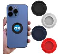 [4-Pack] Princess Cruises Medallion Holder for iPhone, Android Devices & AirTag Holder, Stickers, Self-Adhesive Holder, Safe and Durable, Silicone Accessories for Princess Cruises Line