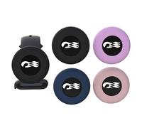 [4 Pack] Princess Ocean Medallion Watch Adapters Holder for Carnival Ocean Medallion (2023, 2024, 2025), Fits Watch Wristbands - Black/Dark Blue/Pink/Purple