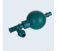 4 Pack Quantitative Rubber Suction Balls - Three-Way Laboratory Pipette Assistants for Liquid Transfer and Ear Washing(Green)