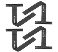 4 Pack Quick Hood Loops Canoe Kayak Tie Down Straps Anchor for Car Roof Racks, Truck, Boat, Bow Stern Transport Secure