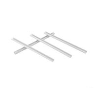 4 Pack Radiator Pipe Covers, 15 x 200mm/300mm/500mm Plastic Pipe Sleeves(White-500mm)