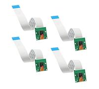 4 PACK Raspberry Pi Mini Camera Module Zero CSI 5 Megapixels 1080p Webcam Support OV5647 Sensor Video for Raspberry Pi Model A/B/B+,Pi 2 and Raspberry Pi 3, Pi Zero/Zero W