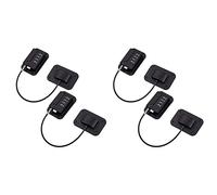 4 Pack Refrigerator Lock Combination Coded,Fridge Lock Safe, Child Cabinet Window Locks, Baby Door Lock